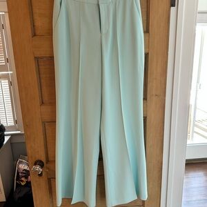 Alice + Olivia Wide-Leg Pants in Soft Blue